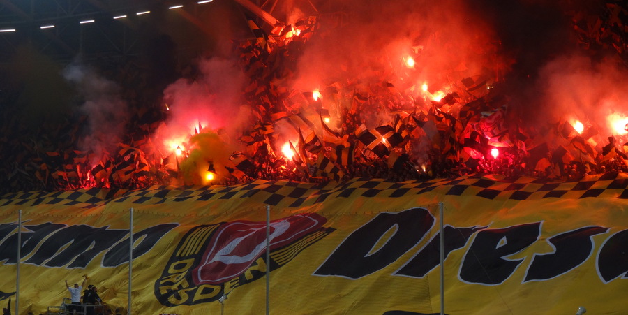 Dynamo Dresden vs. Erzgebirge Aue 1:1