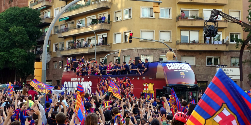 🇪🇸 Meisterparade des FC Barcelona